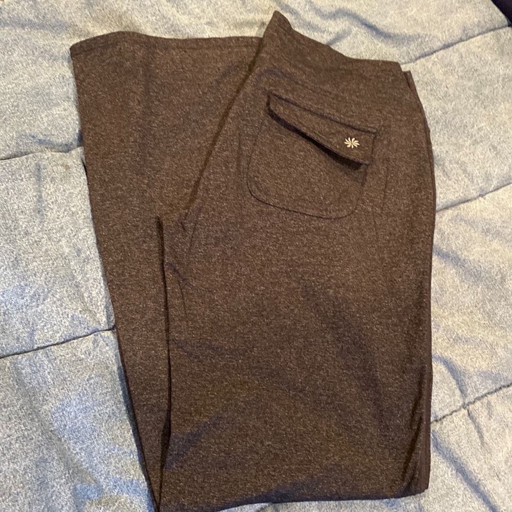 Athleta fusion heather gray large